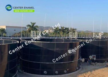 Vidrio fundido en acero Tanques de almacenamiento de tratamiento de aguas residuales para industrias de agua y aguas residuales