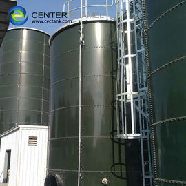 30000 galones de vidrio fundido a acero tanques de almacenamiento de líquidos industriales, tanques de almacenamiento de fertilizantes líquidos