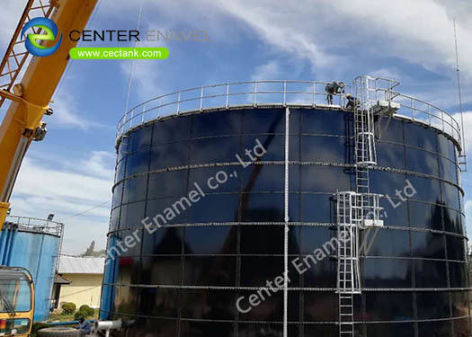 Proyecto de almacenamiento de agua / aguas residuales con tanques de acero atornillado