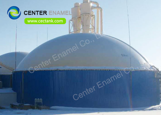 Tanques de almacenamiento de líquidos de vidrio fundido a acero para proyectos de tratamiento de aguas residuales industriales