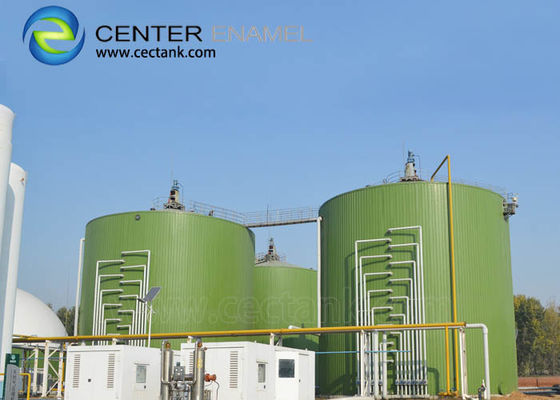 Tanques de agua industriales comerciales de acero revestido de vidrio para almacenamiento de líquidos industriales