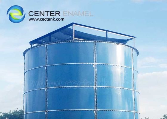 Reactores de tanque de acero con revestimiento de vidrio para plantas industriales de biogás y plantas de tratamiento de aguas residuales