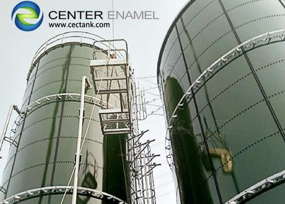 En el caso de las instalaciones de almacenamiento de biogás de acero con doble revestimiento