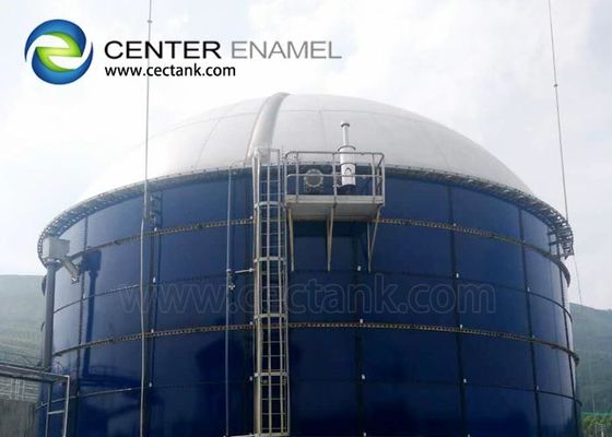 Tanques de almacenamiento de líquidos de acero atornillado para el tratamiento químico de aguas residuales