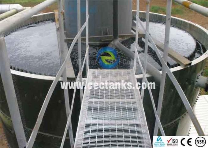 ART 310 Tanques de acero fundido de vidrio para agua potable / almacenamiento de aguas residuales 0