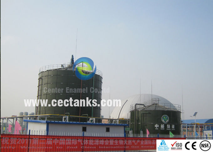 ISO 9001:2008 Tanques de acero fundido de vidrio para almacenamiento de agua potable y almacenamiento de aguas residuales 1