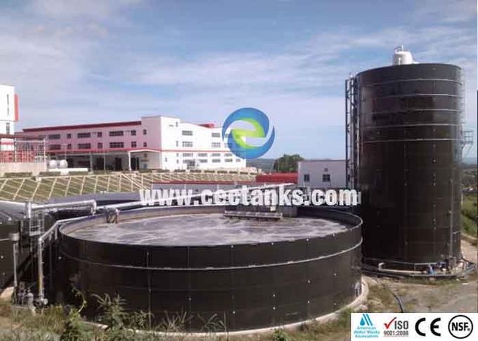 Plantas de biogás Tanques de acero fundido de vidrio de alto rendimiento 6,0 Duredad de Mohs 1