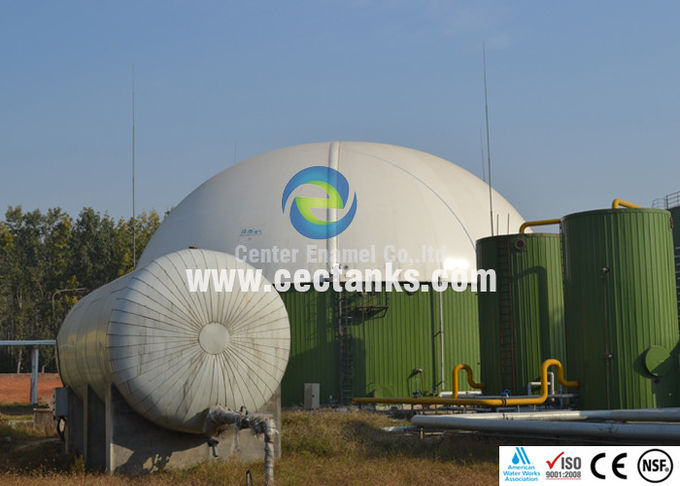 ISO 9001:2008 Tanques de acero fundido de vidrio para almacenamiento de agua potable y almacenamiento de aguas residuales 0