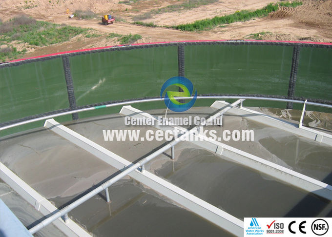Tanques de acero revestidos de vidrio / tanques de almacenamiento de agua subterránea AWWA D103 / EN ISO28765 0