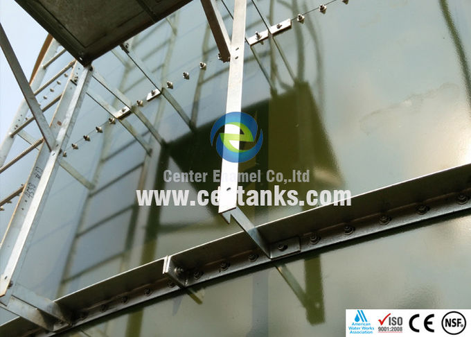 Tanques de almacenamiento de aguas residuales de acero fundido de vidrio para plantas de tratamiento de aguas residuales 1