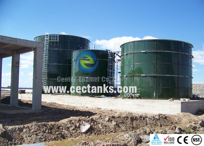 En el caso de las instalaciones de almacenamiento de biogás de doble membrana de PVC, el tanque debe estar instalado de forma rápida.2008 0
