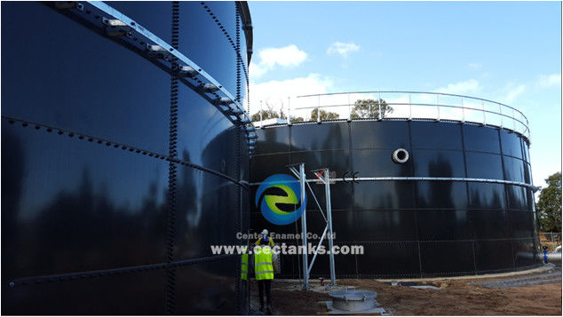 Proyecto de almacenamiento de suministro de agua Vidrio fundido con acero Tanques de agua Silo Contenedor conforme a NSF 61/ ANSI 1