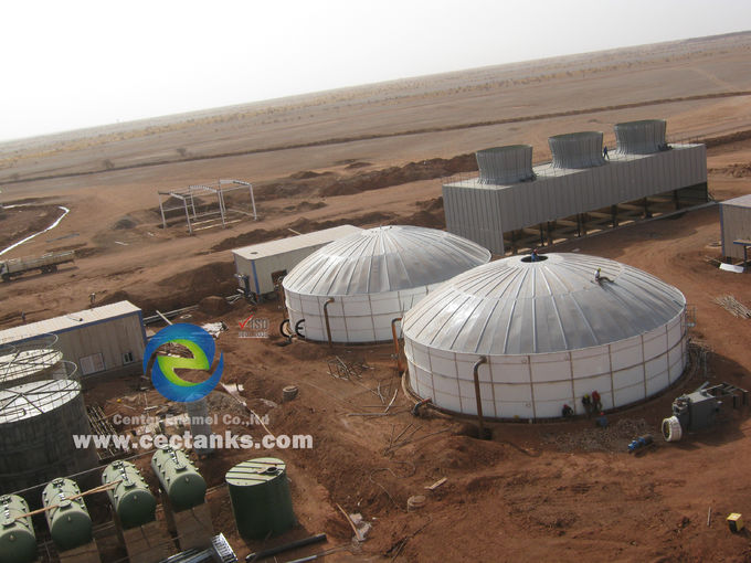 Tanques de almacenamiento de agua con revestimiento de acero y vidrio con certificación del sistema de calidad ISO 9001 0
