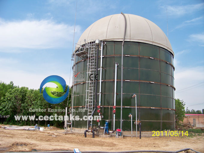 1 -4MW planta de energía de biogás EPC llave en mano BOT BTO Servicio de proyecto con tanques de almacenamiento de vidrio fundido con acero 1