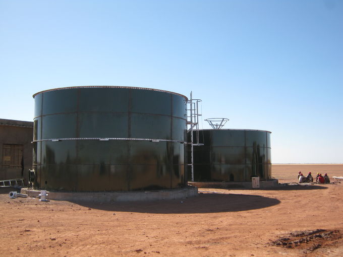 Tanques de almacenamiento de aguas residuales recubiertas de esmalte en el tratamiento del agua por centro de esmalte 0