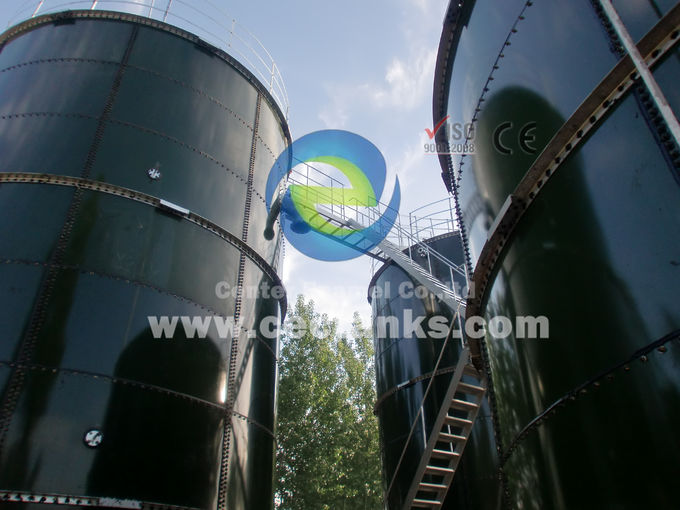 Equipo de almacenamiento de agua Tanque de almacenamiento de agua revestido de vidrio para proyectos olímpicos de Beijing 1