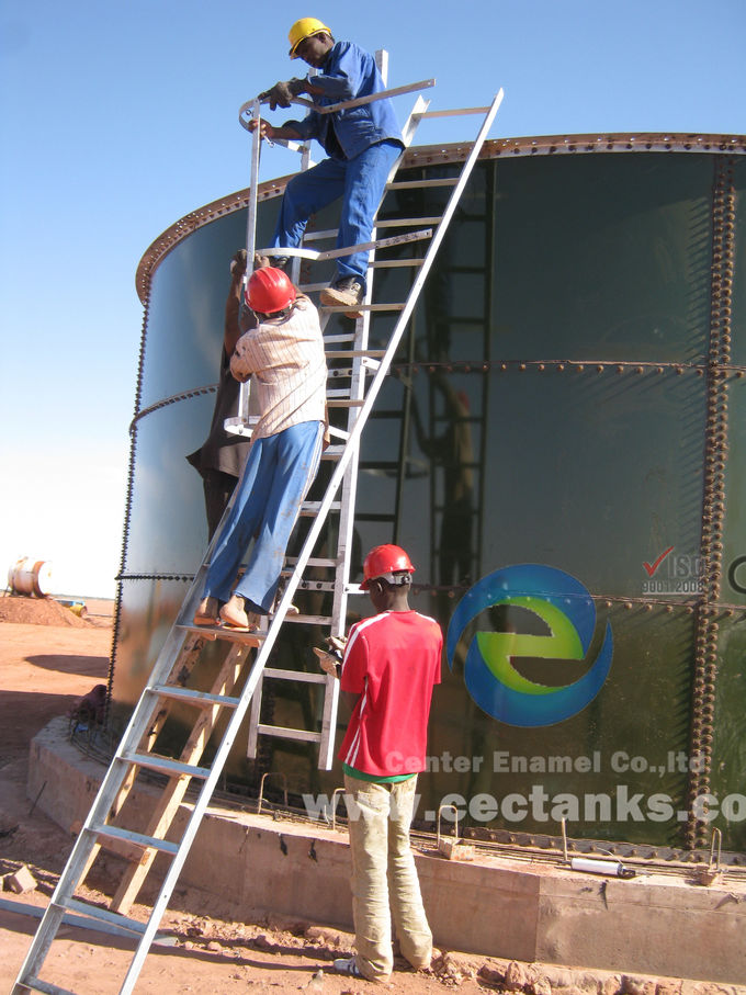 Tanque de almacenamiento de biogás para diversas aplicaciones, desde agua potable hasta digestión anaeróbica 1