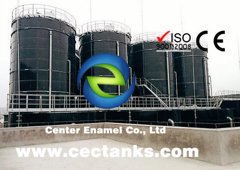 Tanques de acero atornillado de OSHA para el proyecto de tratamiento de aguas residuales industriales 0