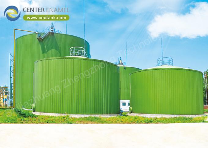 Proyecto de planta de biogás de placas de acero de 3 mm liderando el uso de recursos de desechos orgánicos 0