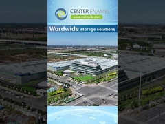 Cisternas de vidrio fundido con acero