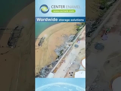 Proyecto de tratamiento de aguas residuales químicas de Guangxi (tanques de epoxi fusionados)