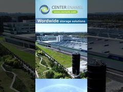 La fusión enlazó los tanques de epoxy