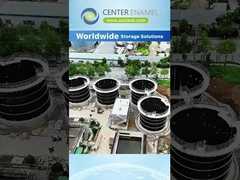 Los tanques de agua industriales