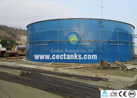 Tanques industriales de almacenamiento de agua con revestimiento de vidrio para el tratamiento de aguas residuales