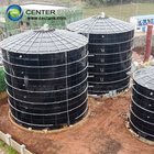 Tanque de agua cilíndrico de acero GFS para proyectos de agua de riego agrícola