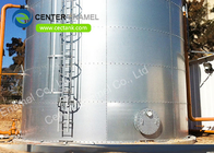 20m3 de acero galvanizado cerrado tanques de líquido impermeable