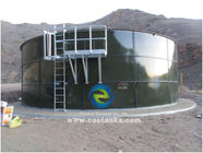 Tanques de almacenamiento de agua de vidrio revestido de protección contra incendios de gran capacidad 0,25 ~ 0,4 mm espesor de doble recubrimiento