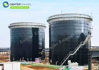 Los tanques de almacenamiento industriales de AWWA D103 para el proyecto farmacéutico del tratamiento de aguas residuales