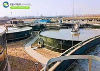 Los tanques de almacenamiento alineados de cristal lisos del agua 20000m3 para el proyecto del tratamiento de aguas residuales nacionales