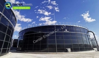 Los tanques de acero empernados verde oscuro del reactor de CSTR para el agua salada de las aguas residuales