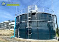 0.25mm espesor de revestimiento vidrio acero fundido tanques de almacenamiento silos
