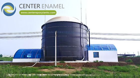 Cómo los techos flexibles de membrana única mejoran la producción de biogás en tanques de acero atornillados confiables