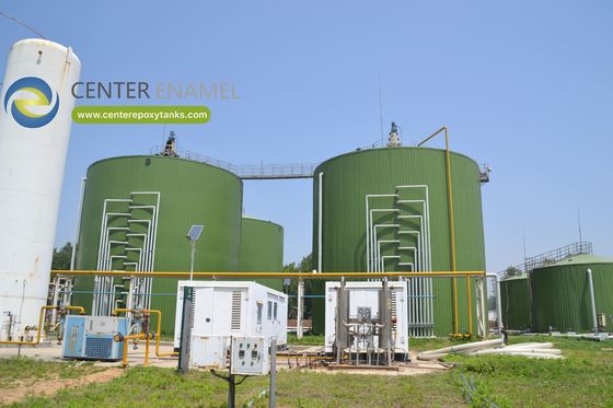 Maximización de la eficiencia del biogás techos de doble membrana para tanques de digestión anaeróbica de acero inoxidable