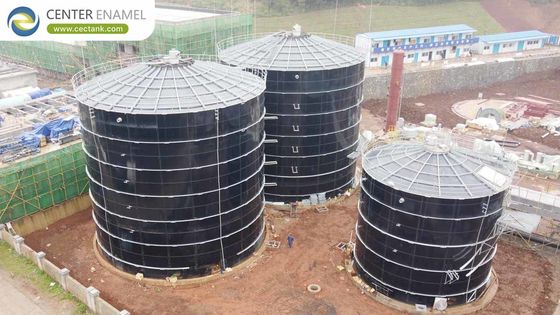 Tanques de almacenamiento de biogás y digestión anaeróbica en el tratamiento de aguas residuales: soluciones de alta capacidad para la producción de energía sostenible
