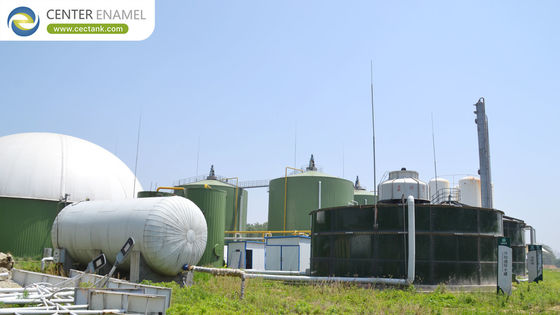 Tanques de almacenamiento de biogás de acero atornillado antiácido y antialcalino: diseñados para entornos de baja temperatura