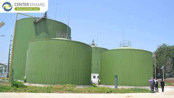 Tanques de almacenamiento de biogás de acero atornillado que cumplen con las normas AWWA D103-09: una solución fiable para el almacenamiento de biogás
