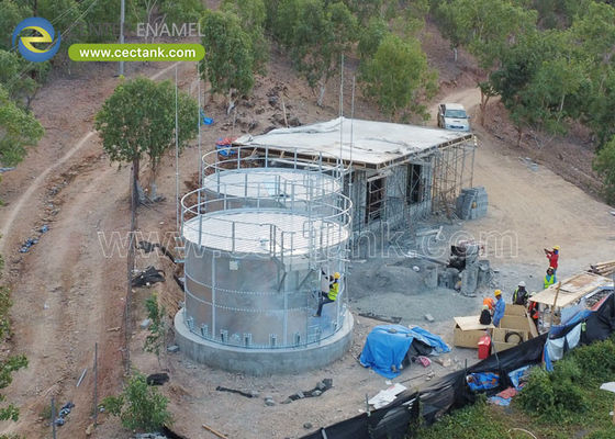 AWWA D103 Tanques de acero galvanizado estándar para el almacenamiento de agua de protección contra incendios
