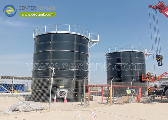 Tanques de GFS para plantas de tratamiento de aguas residuales en aplicaciones industriales y municipales