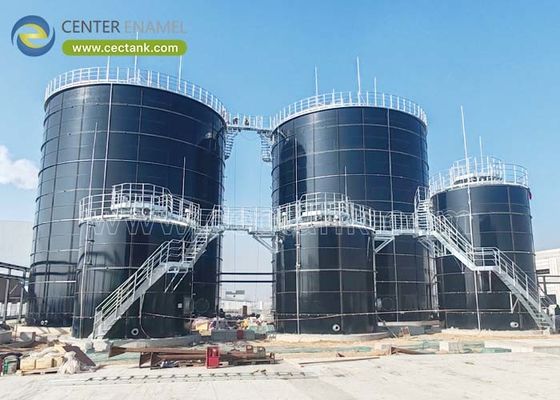 Tanques fabricados en fábrica con un rendimiento superior de resistencia a la corrosión para el almacenamiento de lixiviación de vertederos