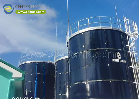 Tanques de almacenamiento de lixiviación altamente resistentes a la corrosión para plantas de tratamiento de lixiviación de vertederos