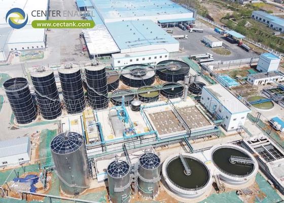 Tanques de acero atornillado: la solución adecuada para el almacenamiento de aguas residuales en proyectos de tratamiento de aguas residuales