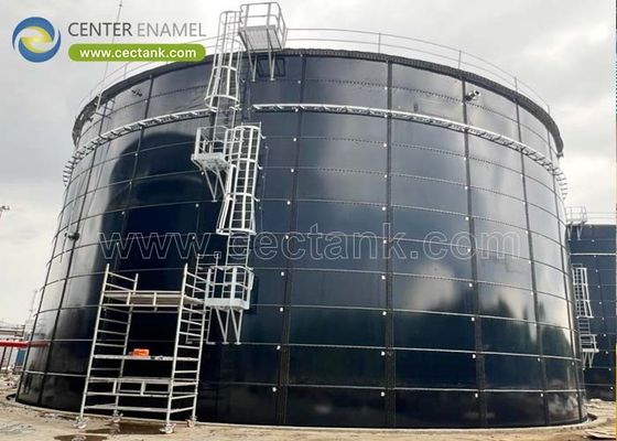 200Tanque de contención de lodos de vidrio fundido en acero de 1000 galones de acuerdo con AWWA D103-09