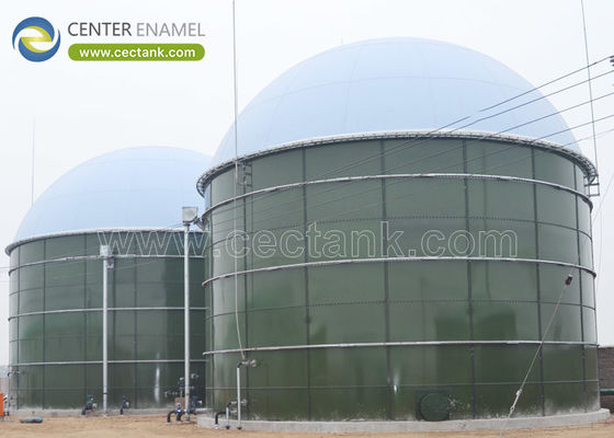 Tanques de biogás de alta estanqueidad de vidrio fusionado con acero con una capacidad de entre 20 y 60.000 m3: Soluciones fiables y eficientes para el almacenamiento de biogás