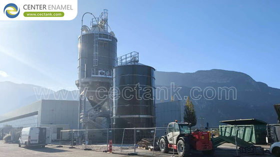 Tanques de vidrio fundido con acero como silos de almacenamiento de granos para almacenamiento de maíz y semillas: la solución ideal para la eficiencia agrícola
