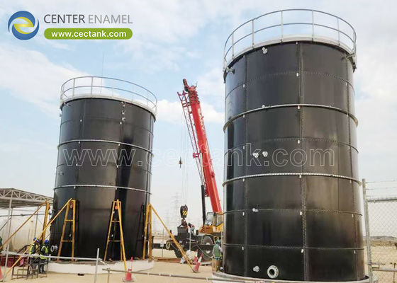 Tanque de almacenamiento de lixiviación de vertederos para proyectos de tratamiento de lixiviación de vertederos por el centro de esmalte