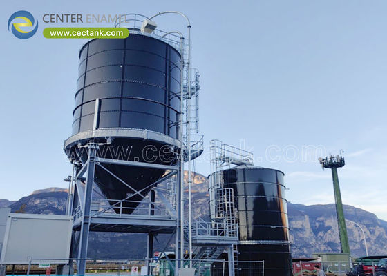 Silos de almacenamiento de granel seco: Soluciones confiables para almacenamiento seguro y eficiente de material a granel mediante esmalte central